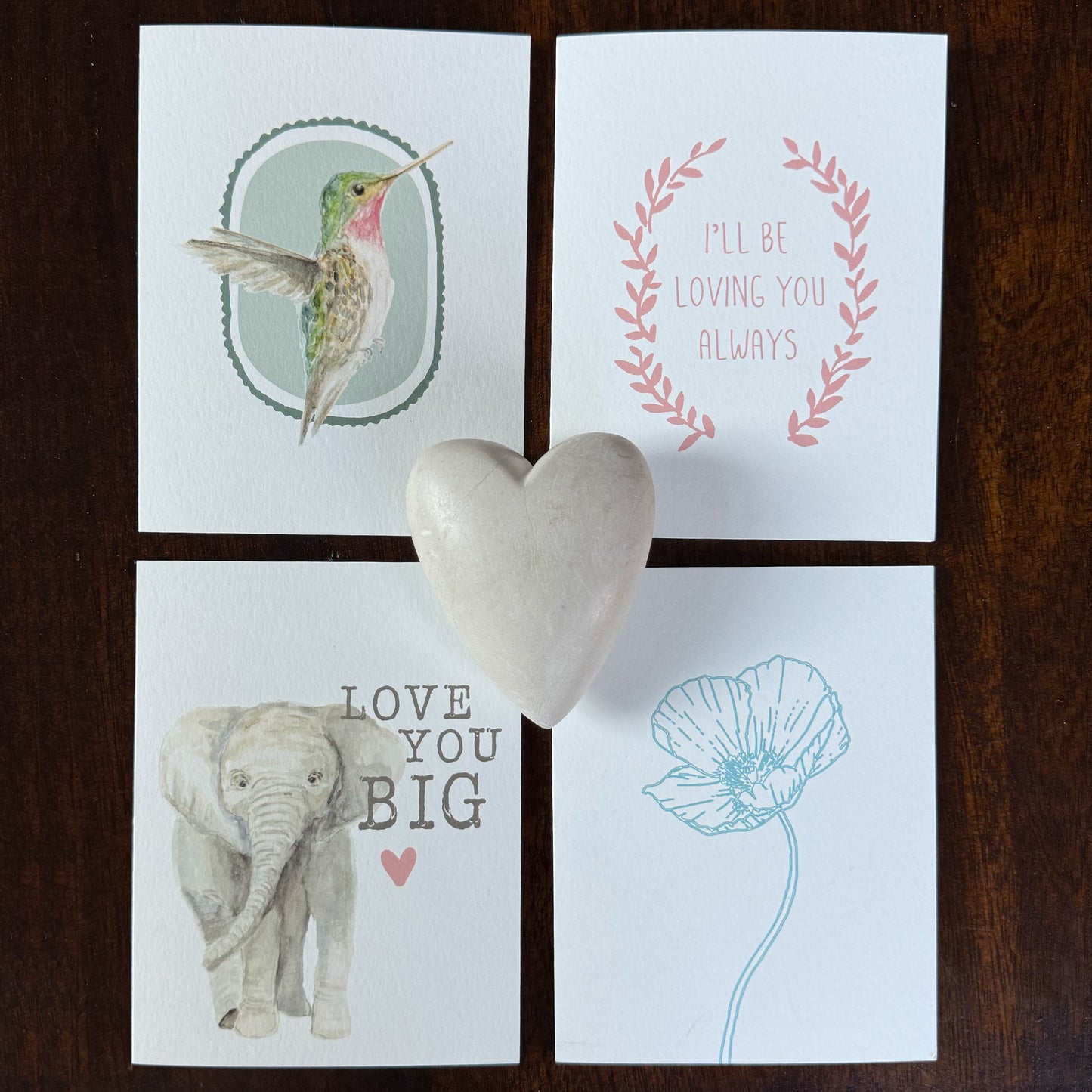 Love You Big Elephant Greeting Card