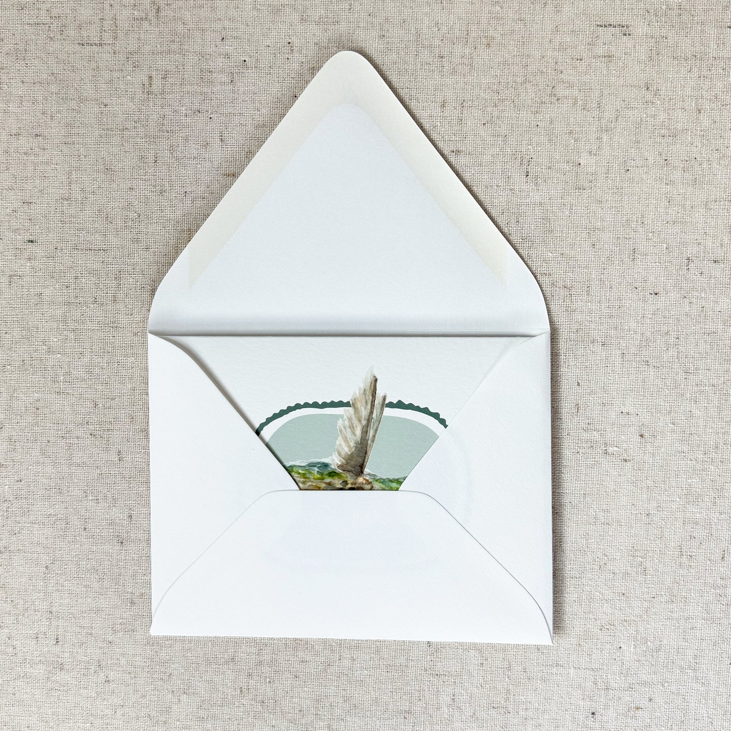 Hummingbird Heart Hum Greeting Card