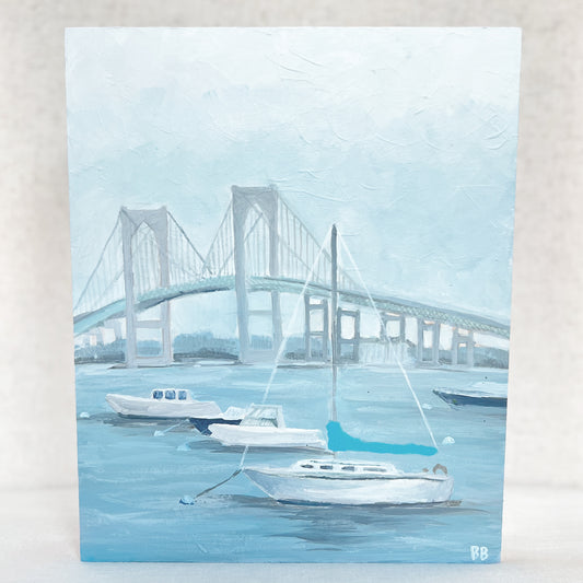 By The Bay Original Painting 8x10 | No. 2
