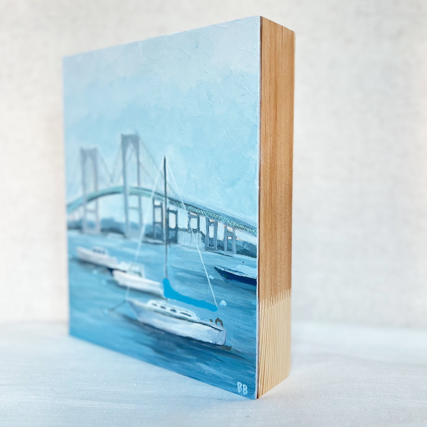 By The Bay Original Painting 8x10 | No. 2