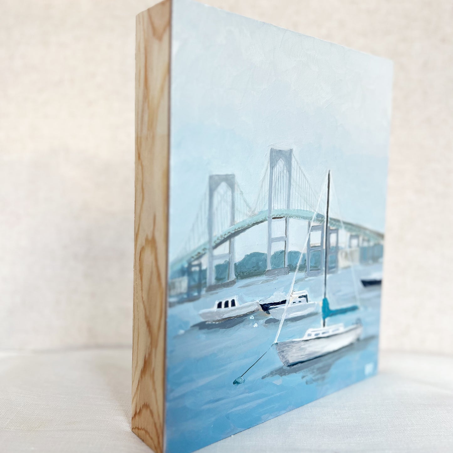 By The Bay Original Painting 8x10 | No. 3