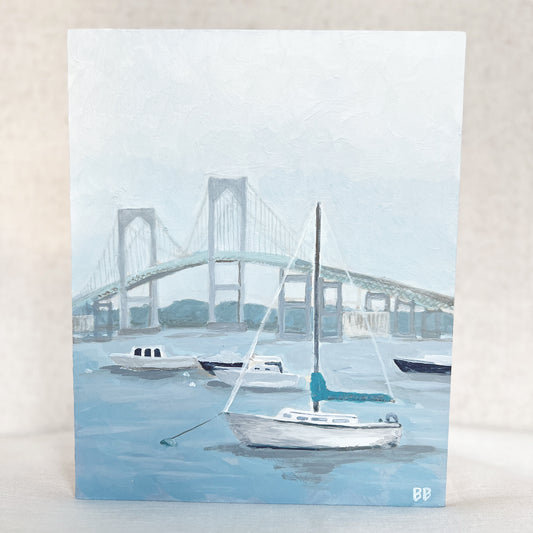 By The Bay Original Painting 8x10 | No. 3