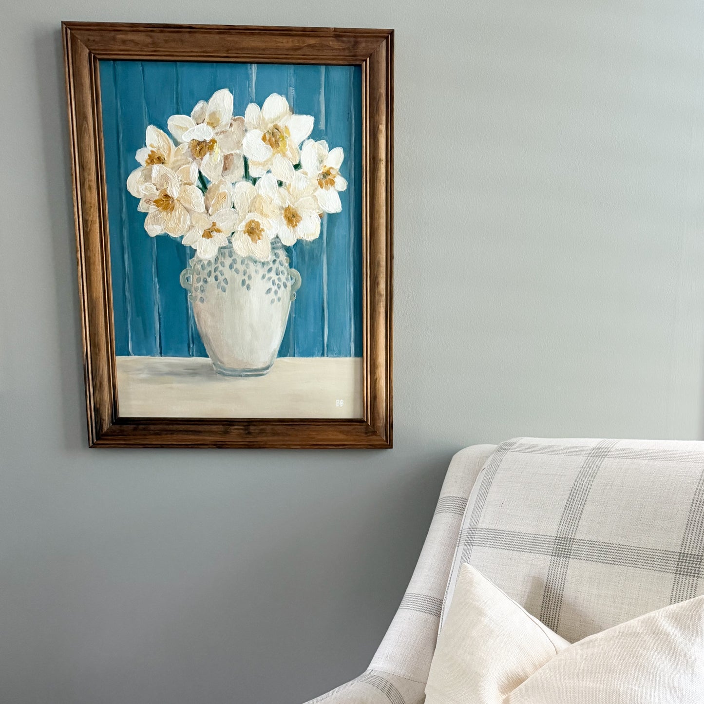 March Daffodil Original | 18x24