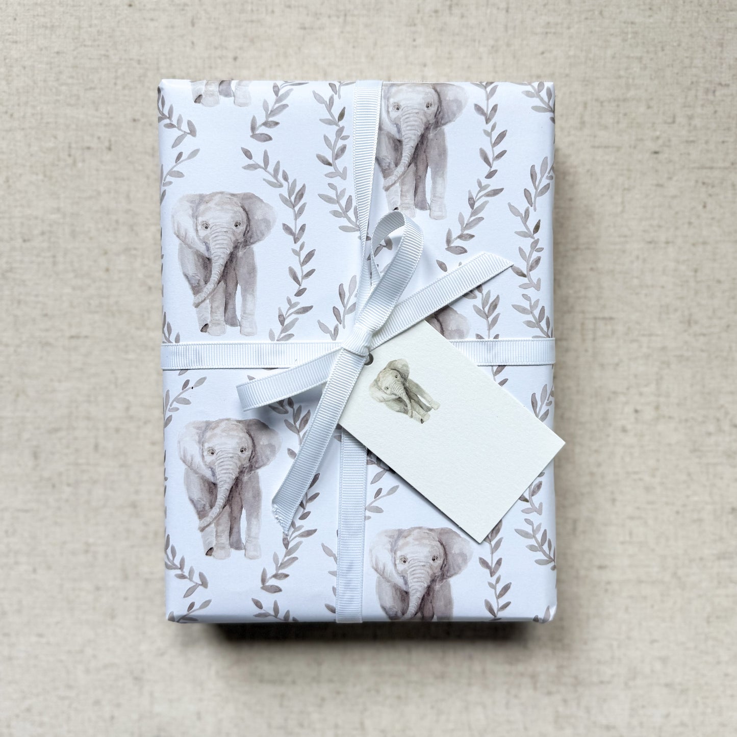 Elephant Gift Tag | Set of 10