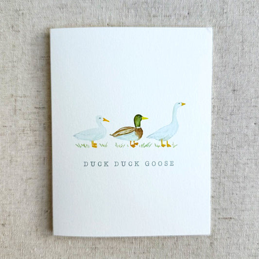 Duck Duck Goose I’d Pick You Greeting Card