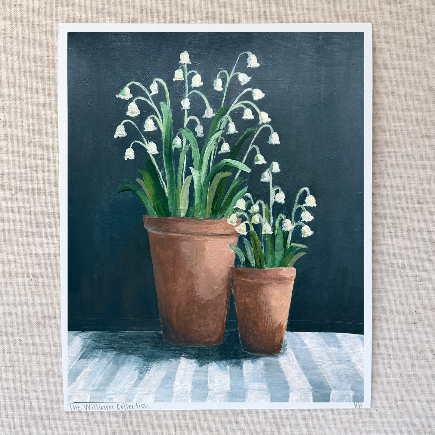 May Lily of the Valley Print | 8x10