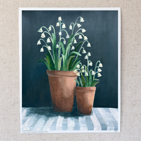 May Lily of the Valley Print | 8x10
