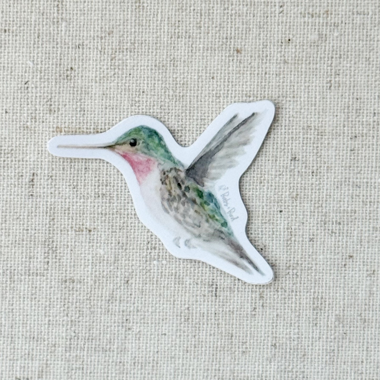 Hummingbird 2” Sticker