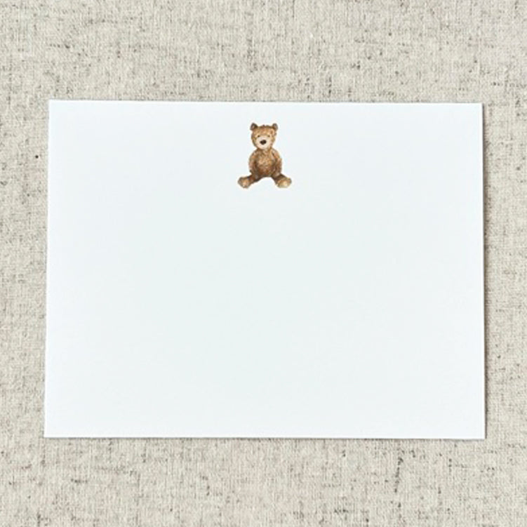 Brown Bear Card Stationery | Set of 8