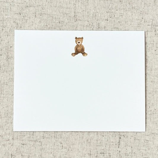 Brown Bear Card Stationery | Set of 8