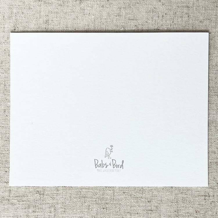 Brown Dog Card Stationery | Set of 8