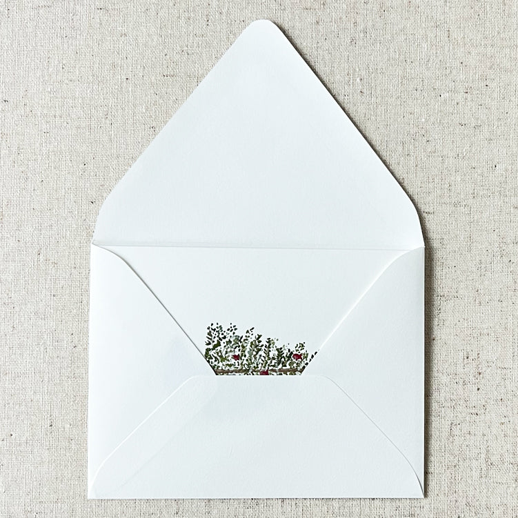 Holiday Tree Folded Card Stationery | Set of 8