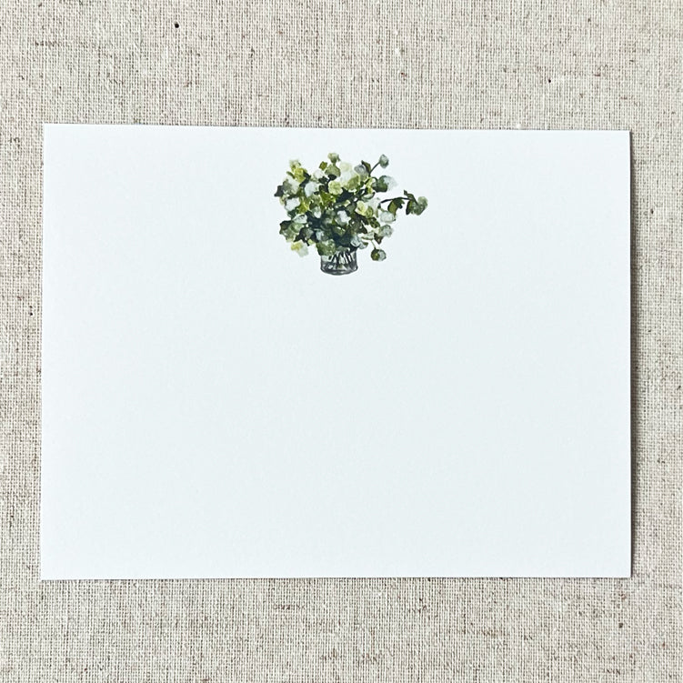 Hydrangea Card Stationery | Set of 8